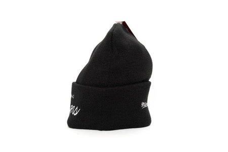 black mitchell and ness oakland raiders special script beanie mitchell and ness 5056271983714 cap