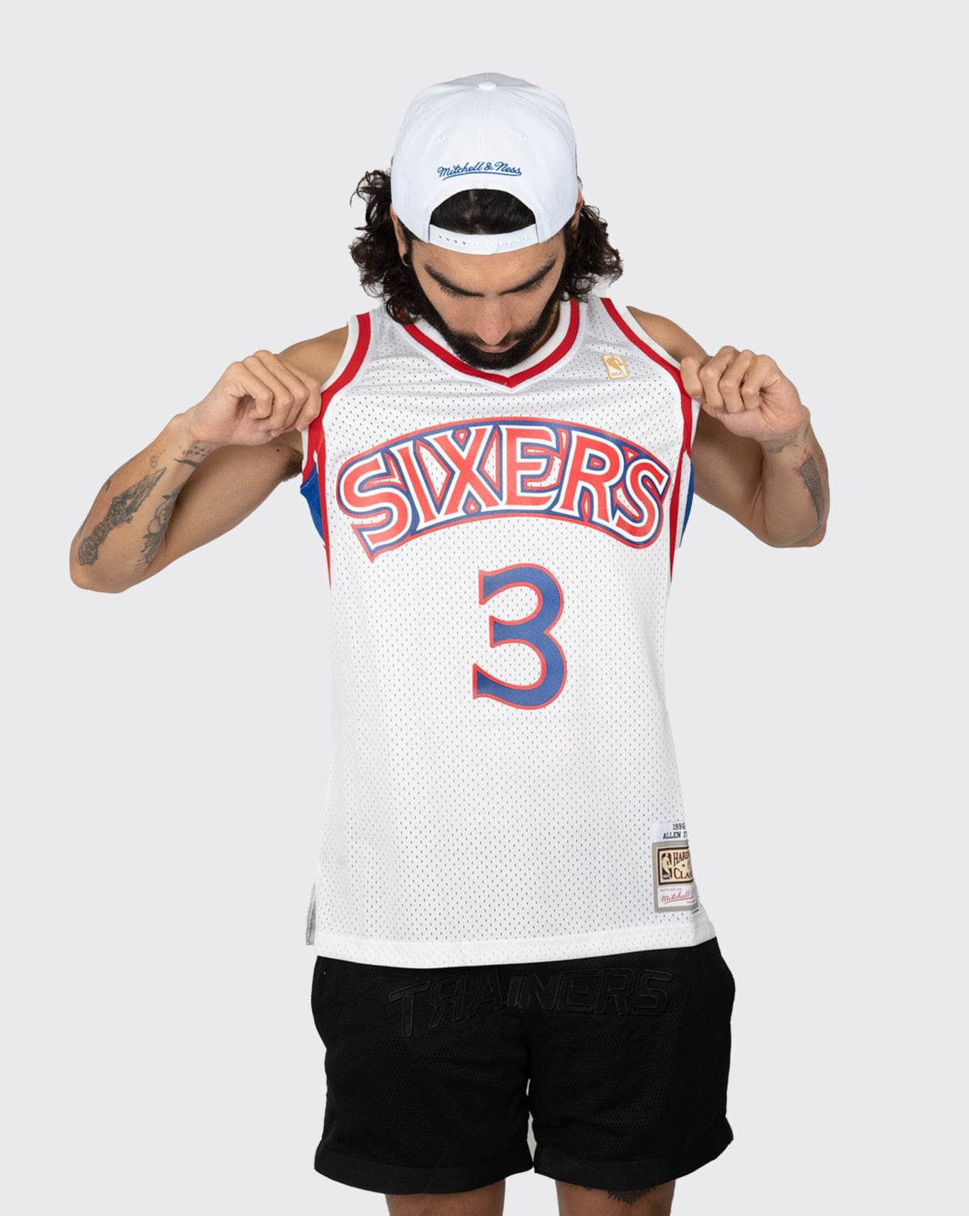 mitchell and ness philadelphia 76ers iverson 96-97 jersey mitchell and ness tank