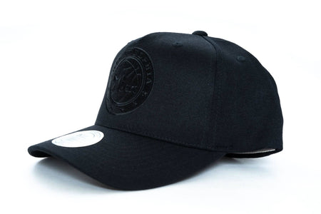 All Black mitchell and ness philadelphia 76ers logo 110 snapback mitchell and ness cap