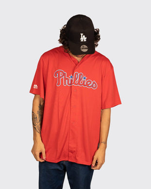 Mitchell & Ness Phillies Wordmark Replica Jersey mitchell & ness Shirt
