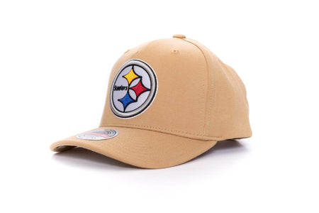 khaki mitchell and ness pittsburgh steelers pinch panel mitchell and ness 195563025598 cap