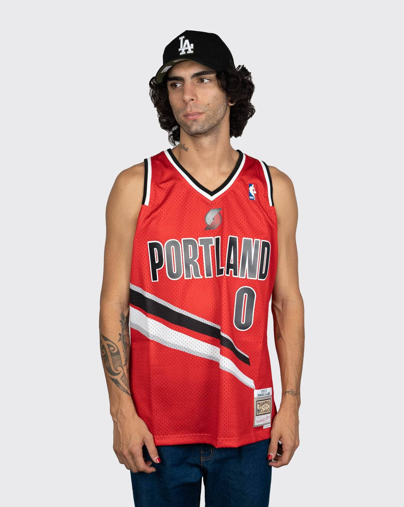 Mitchell & Ness Portland Lillard ’12-’13 Swing Jersey mitchell & ness Singlet