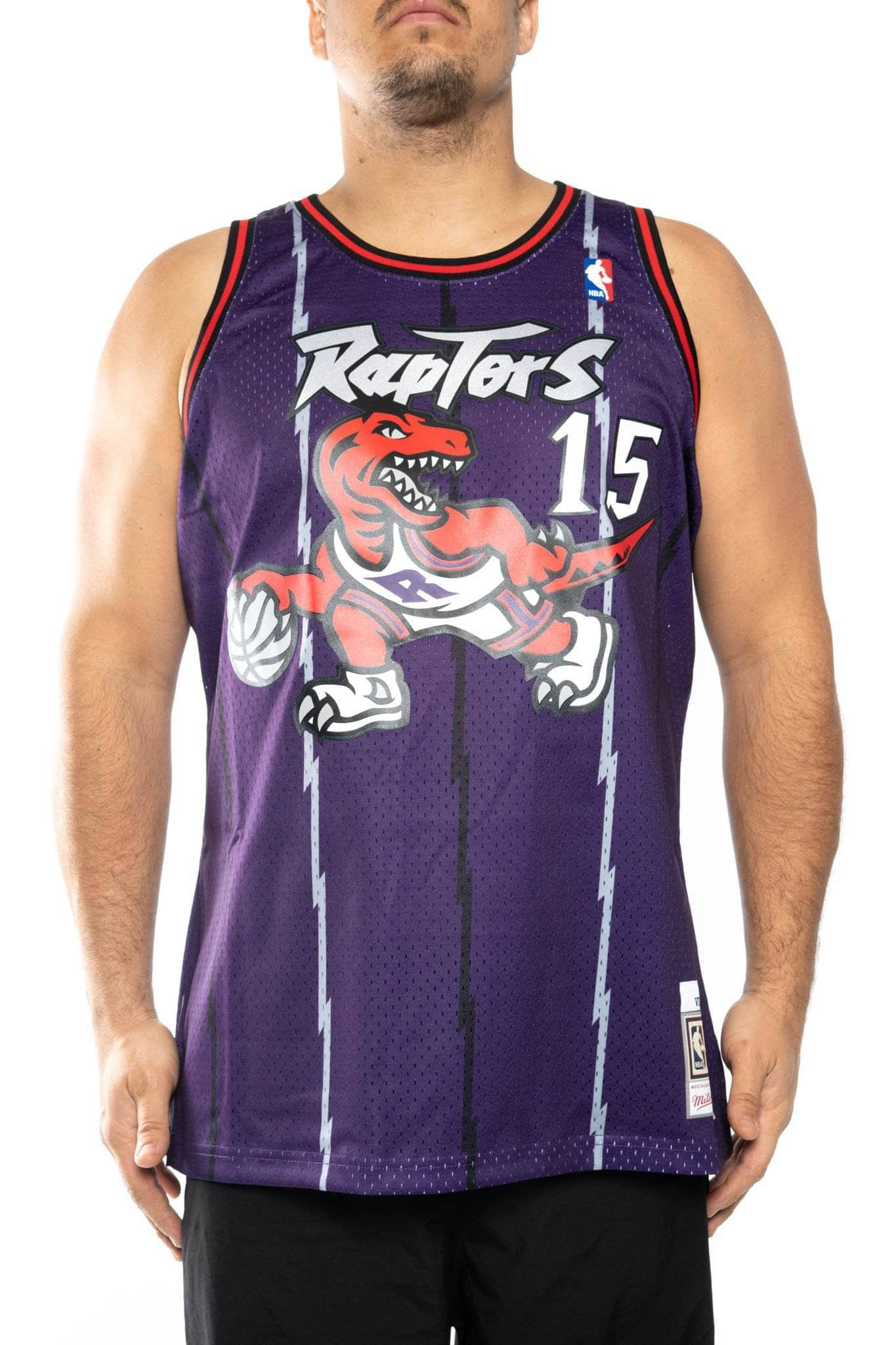 mitchell and ness raptors carter 15 road 98-99 nba swingman jersey mitchell and ness tank