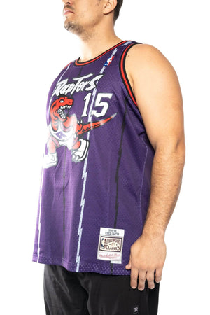 mitchell and ness raptors carter 15 road 98-99 nba swingman jersey mitchell and ness tank