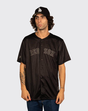 Mitchell & Ness Red Sox Wordmark Jersey mitchell & ness Shirt