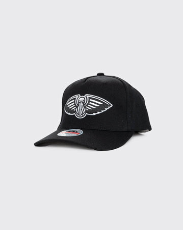 black/white mitchell and ness redline pelicans cap mitchell and ness cap