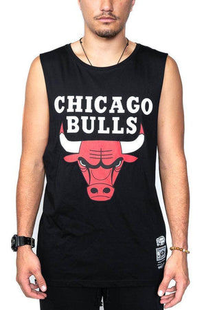 mitchell and ness retro repeat bulls muscle mitchell and ness tank