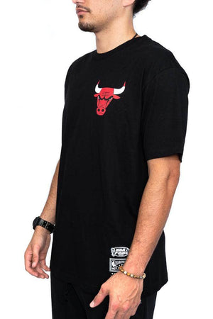 mitchell and ness retro repeat bulls tee mitchell and ness Shirt