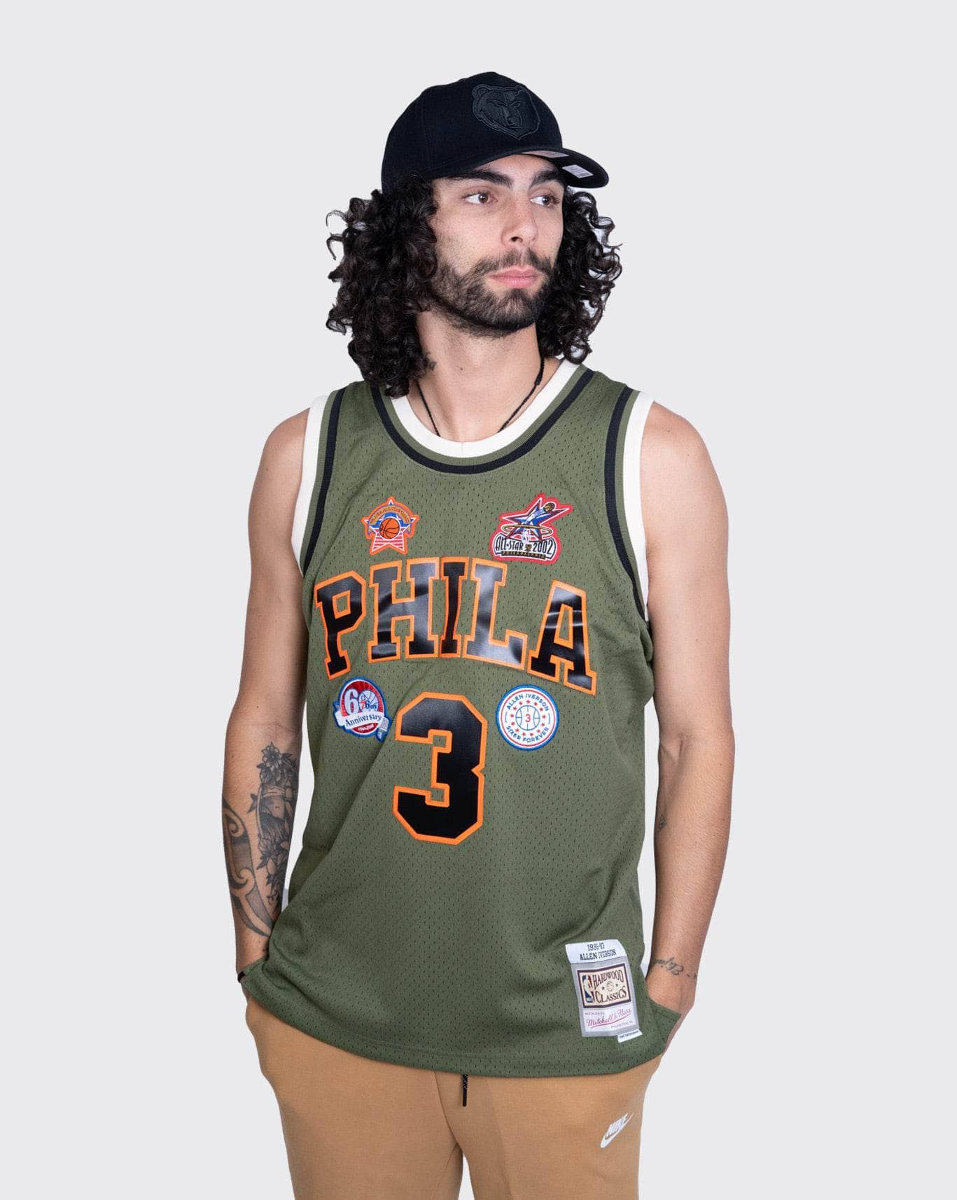 Mitchell & Ness Sixers Iverson Flight Swing Jersey mitchell & ness tank