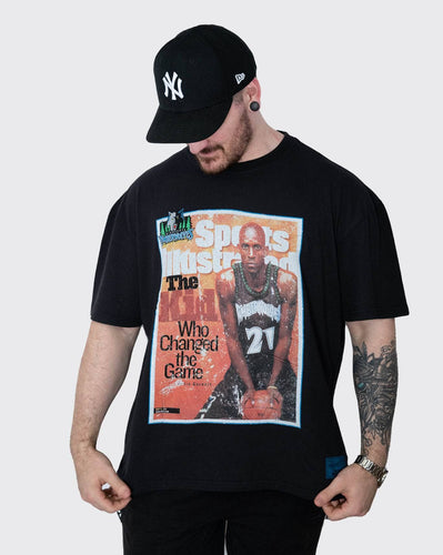 Mitchell & Ness Sports Illustrated Timberwolves Garnett Tee mitchell & ness Shirt