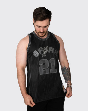 mitchell and ness spurs duncan 98-99 jersey mitchell and ness tank