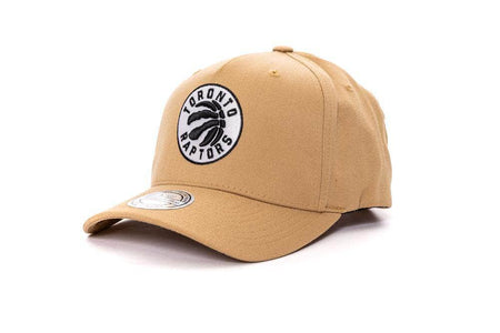 WHEAT/BLACK AND WHITE mitchell and ness toronto raptors 110 pinch panel snapback mitchell and ness cap