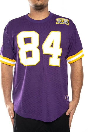 mitchell and ness vikings moss 84 mesh crew mitchell and ness crew