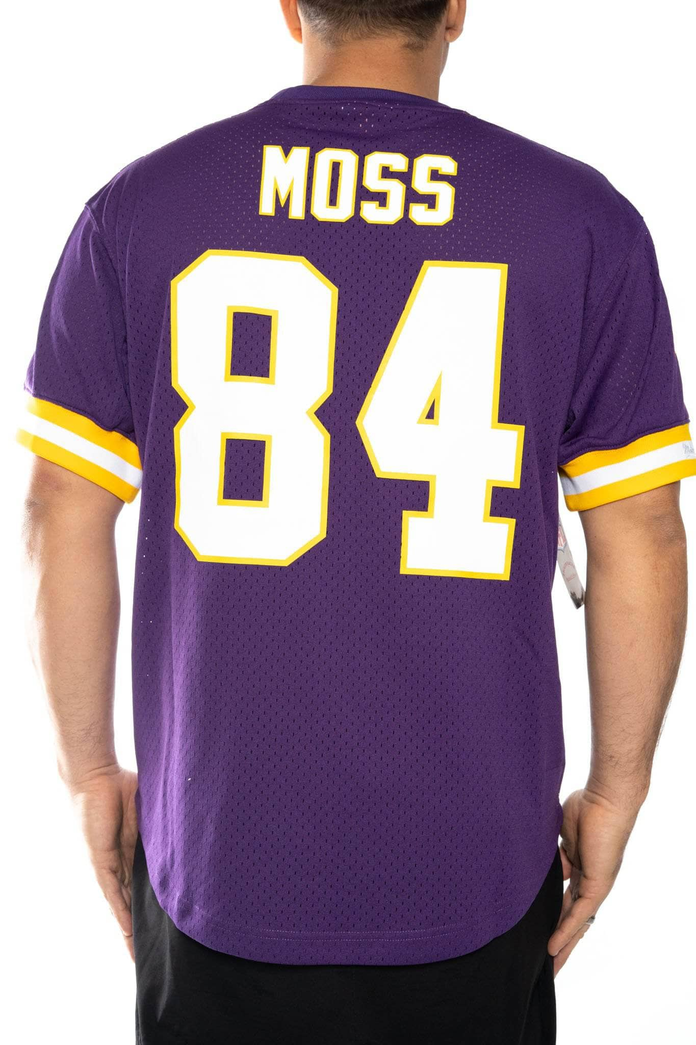 mitchell and ness vikings moss 84 mesh crew mitchell and ness crew