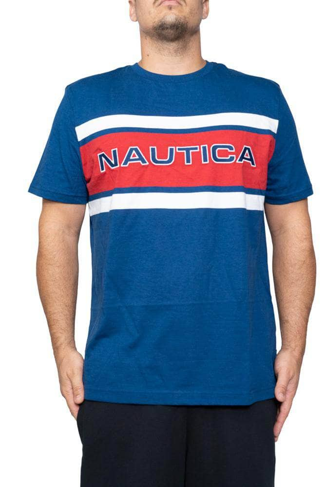 nautica branded contrast tee nautica Shirt