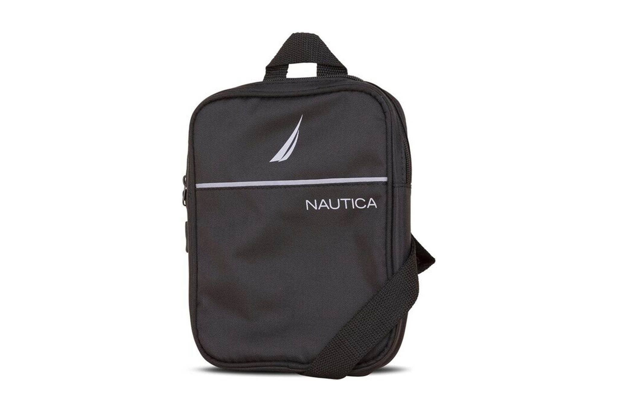 BLACK nautica paneled bright crossbody bag nautica bag