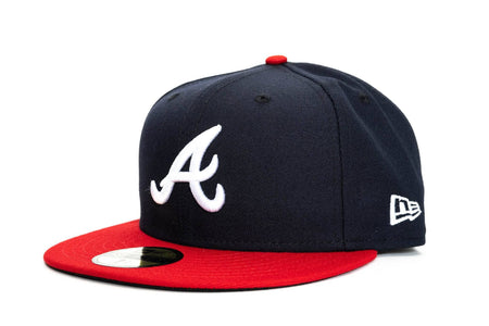 new era 5950 atlanta braves fitted perforated new era cap