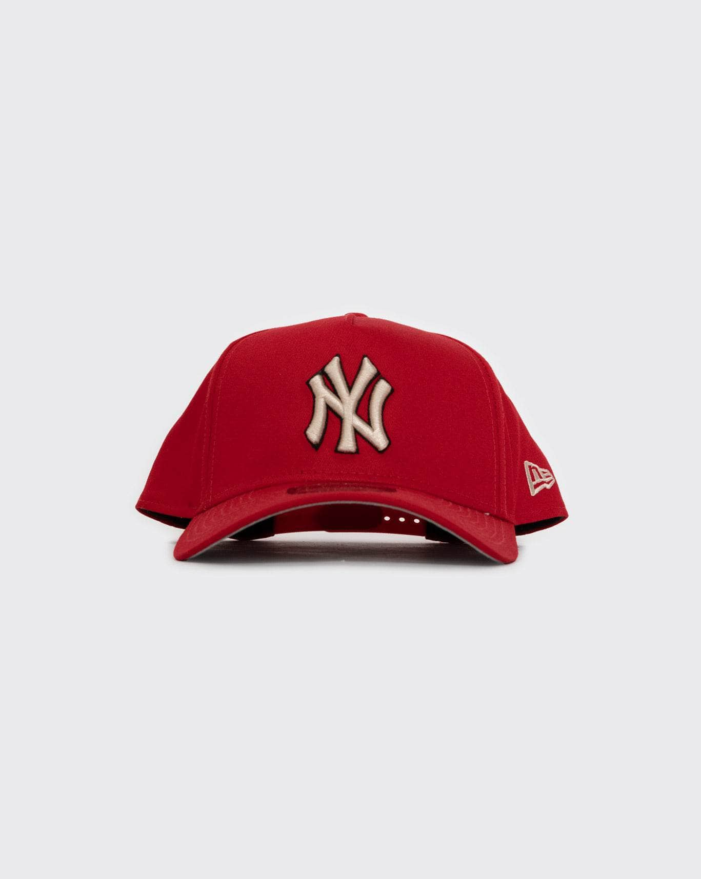 Scarlet/Stone New Era 940 A-Frame New York Yankees new era cap