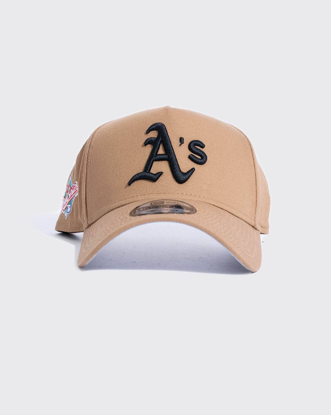 Wheat New Era 940 A-Frame Oakland Athletics new era cap