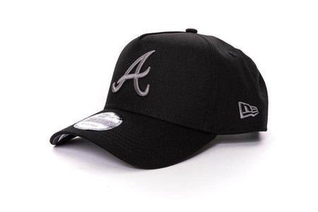 GRAPHITE/POP new era 940 aframe atlanta braves new era cap