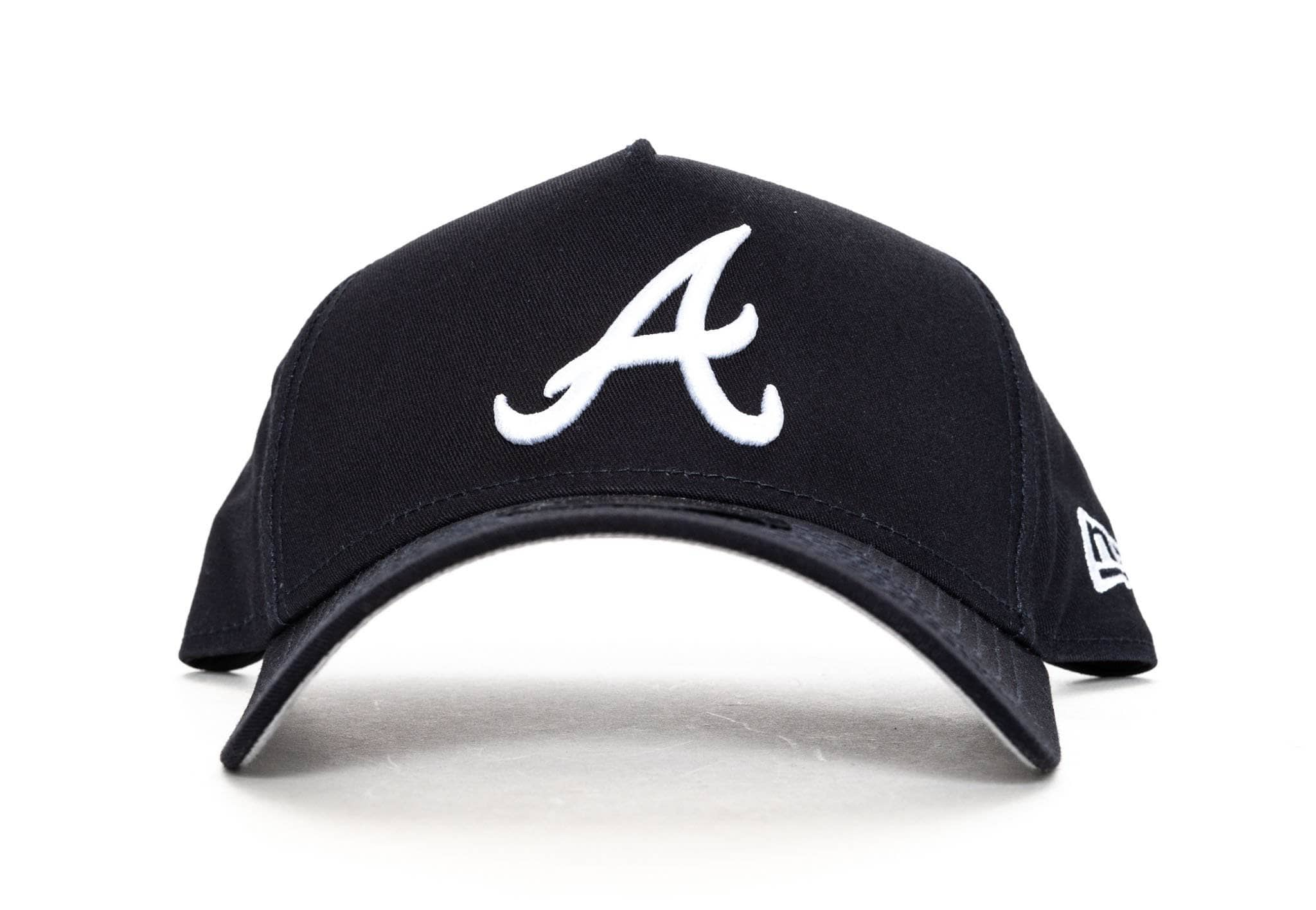 navy new era 940 aframe atlanta braves new era cap