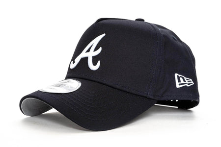 navy new era 940 aframe atlanta braves new era cap