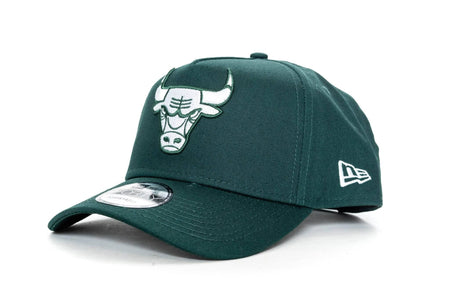 dark green new era 940 aframe chicago bulls new era cap