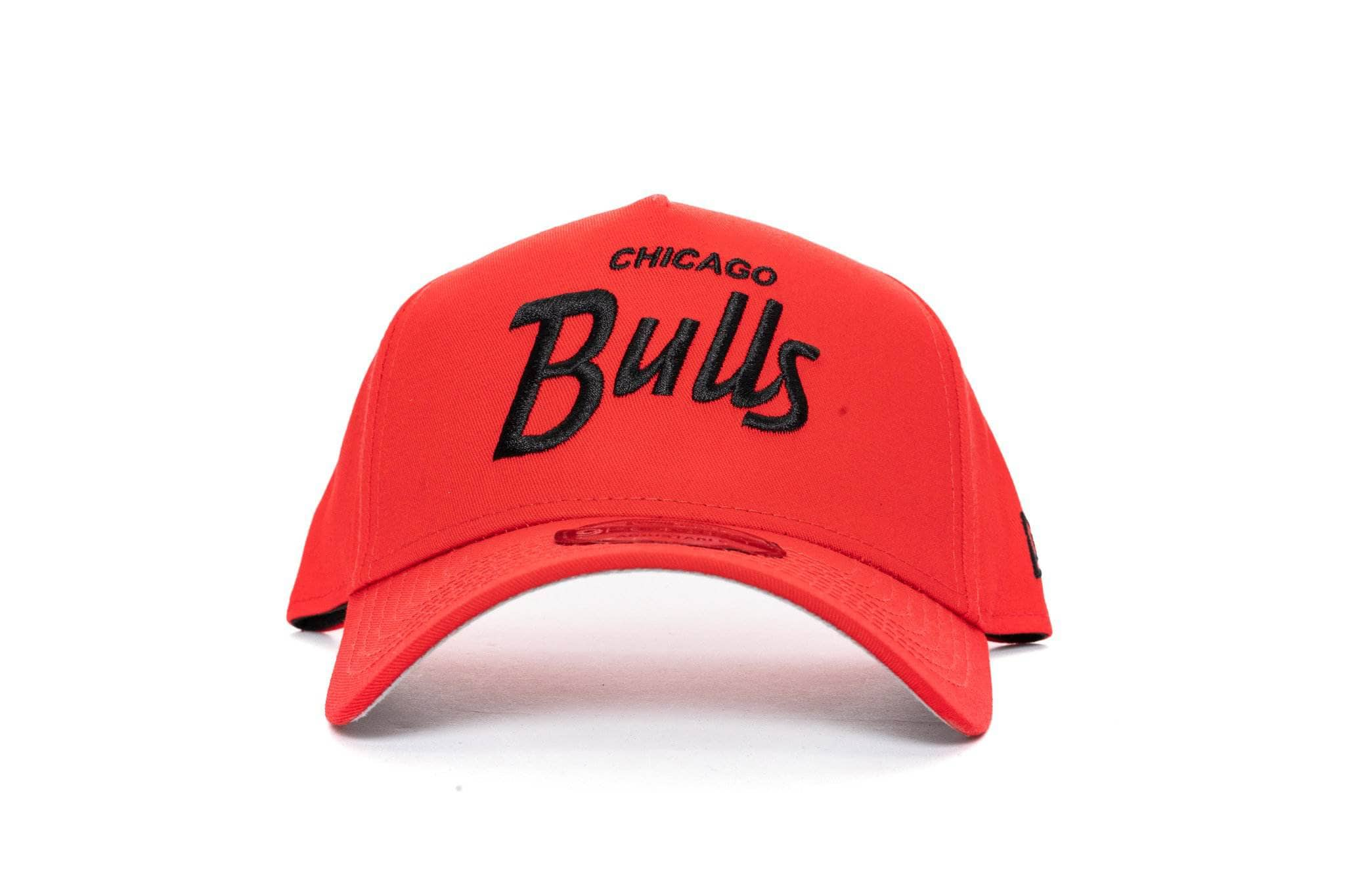 RED/BLACK new era 940 aframe chicago bulls new era cap