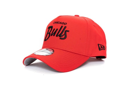 RED/BLACK new era 940 aframe chicago bulls new era cap