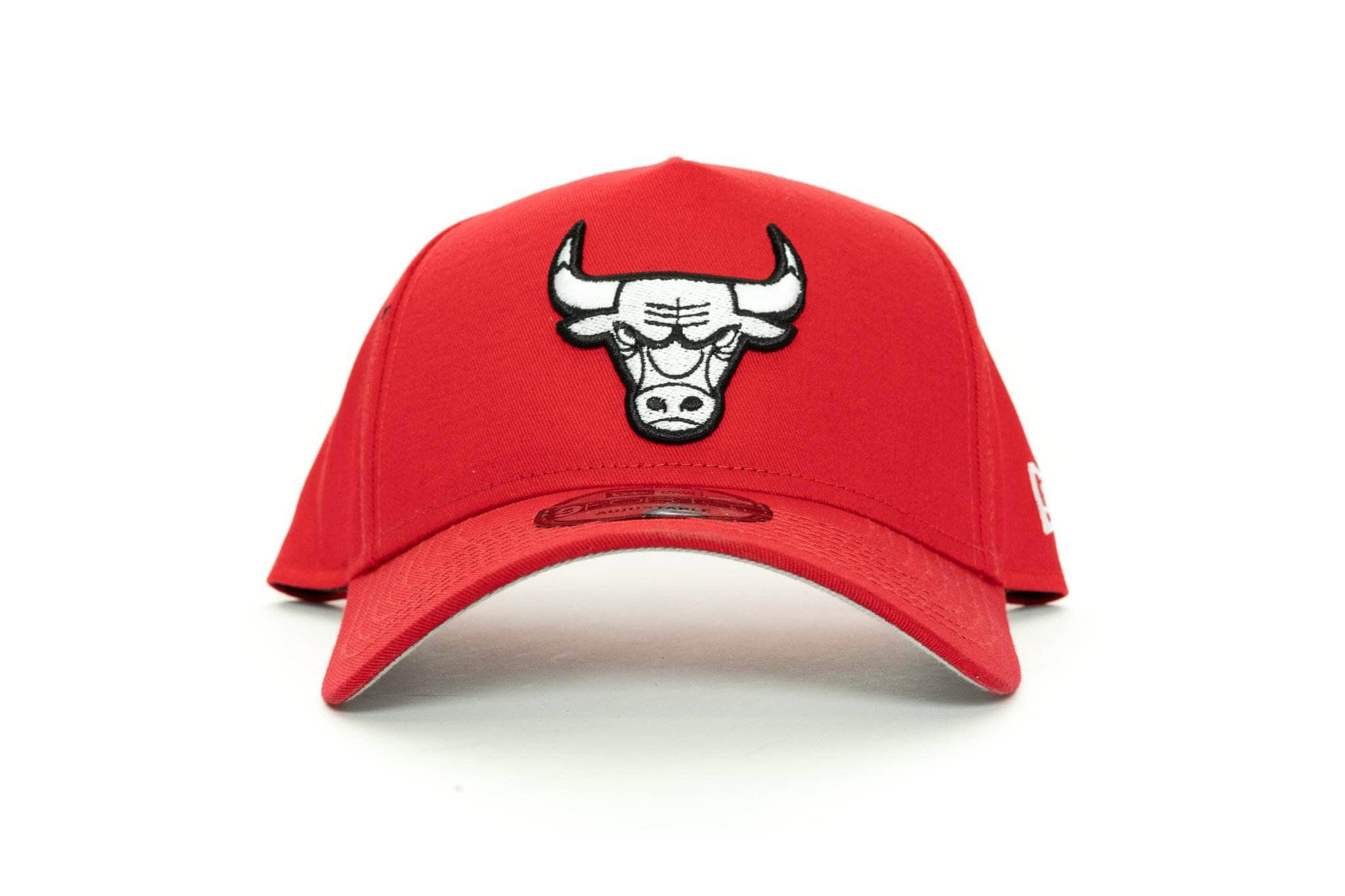 scarlet/black new era 940 aframe chicago bulls new era cap