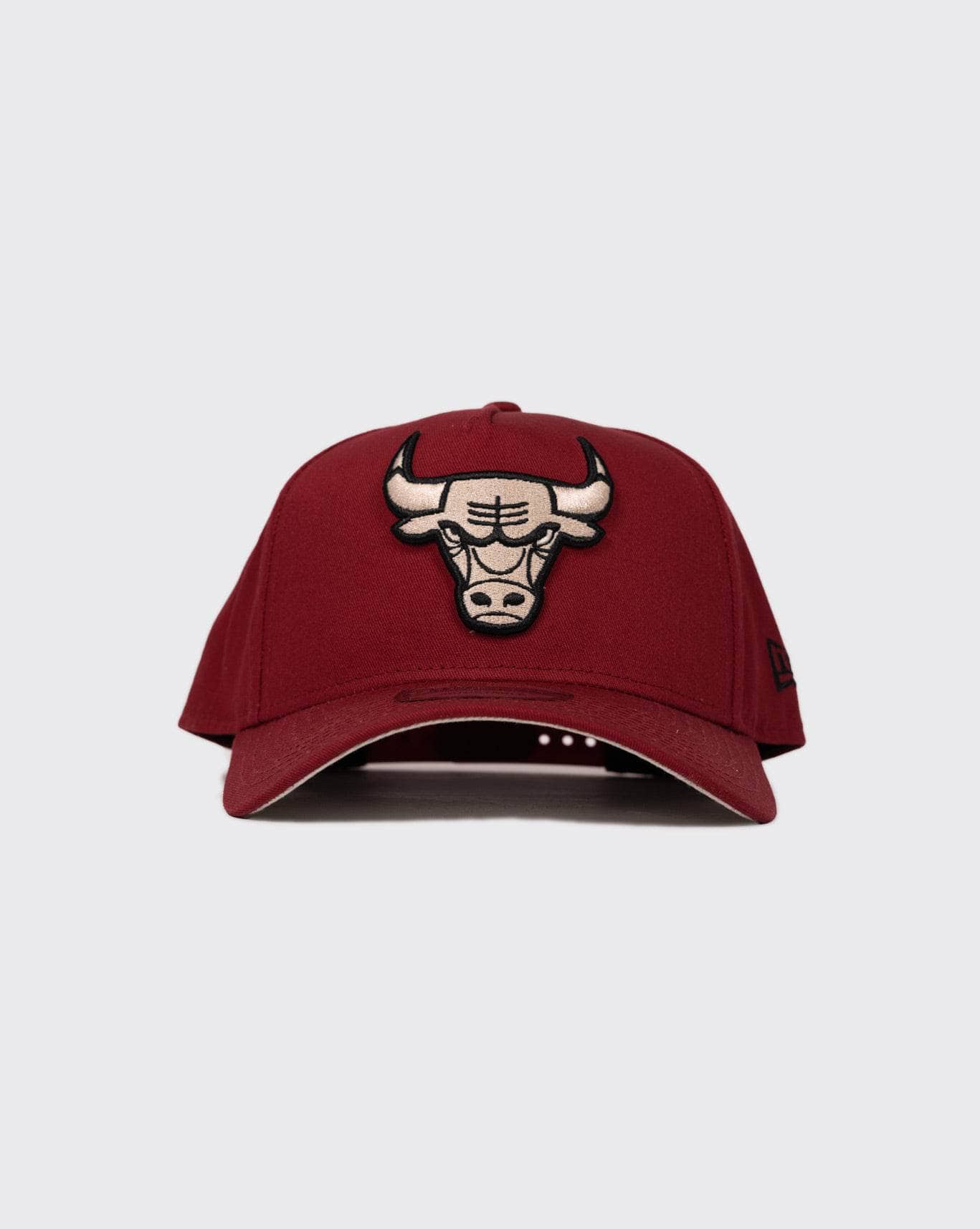 black/STN new era 940 aframe chicago bulls new era cap