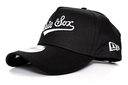 black/white new era 940 aframe chicago white sox new era cap