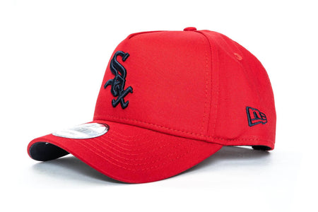 Scarlett/Navy new era 940 aframe chicago white sox new era cap