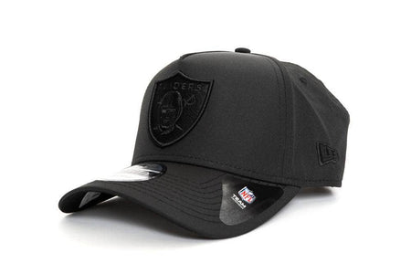 BLACK/BLACK new era 940 aframe las vegas raiders prolight new era cap