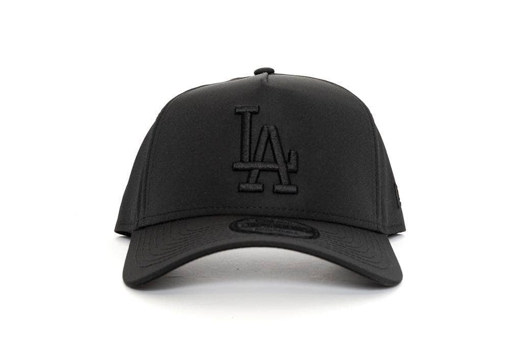 BLACK/BLACK new era 940 aframe los angeles dodgers prolight new era cap