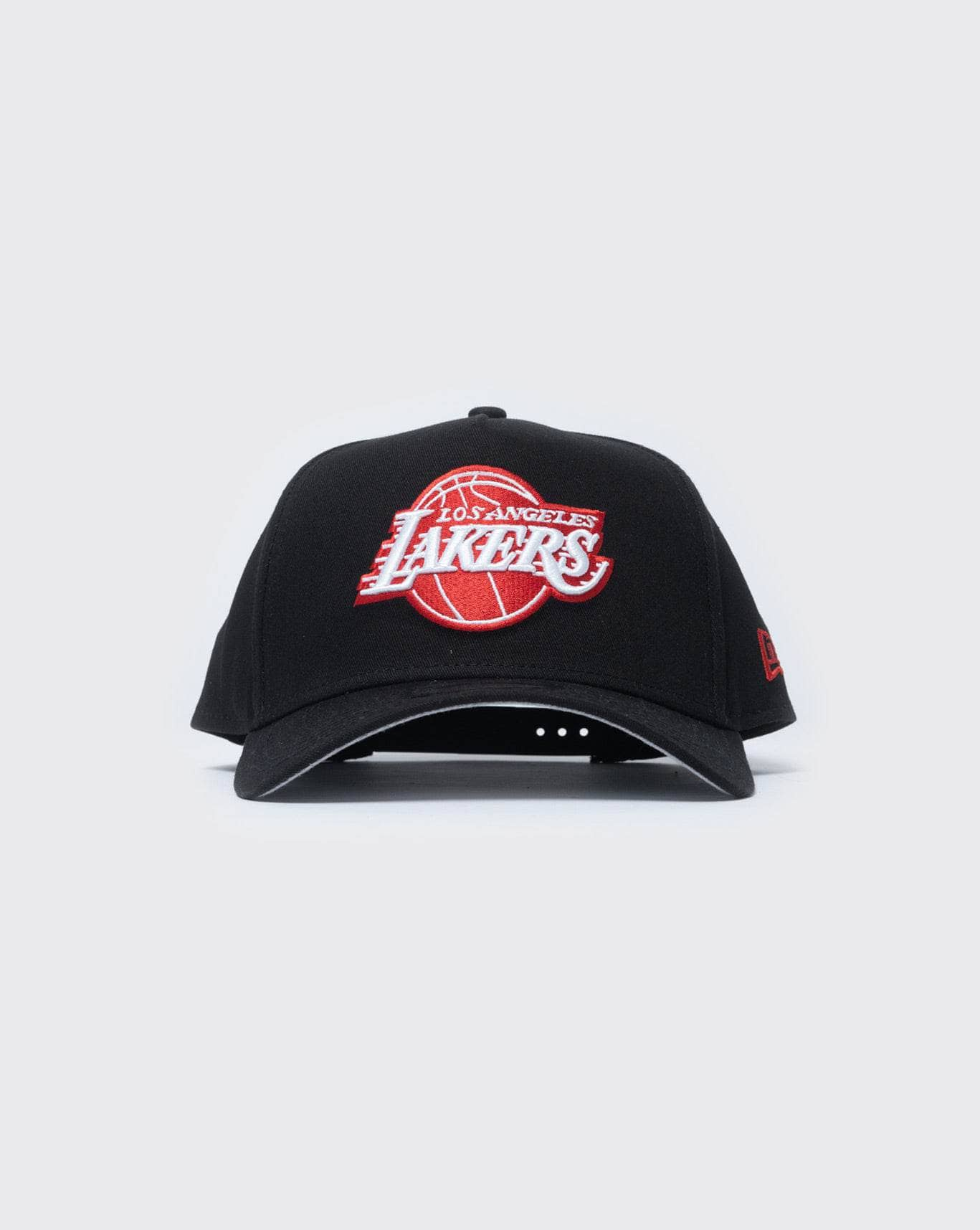 black/scarlet new era 940 aframe los angeles lakers precision new era cap