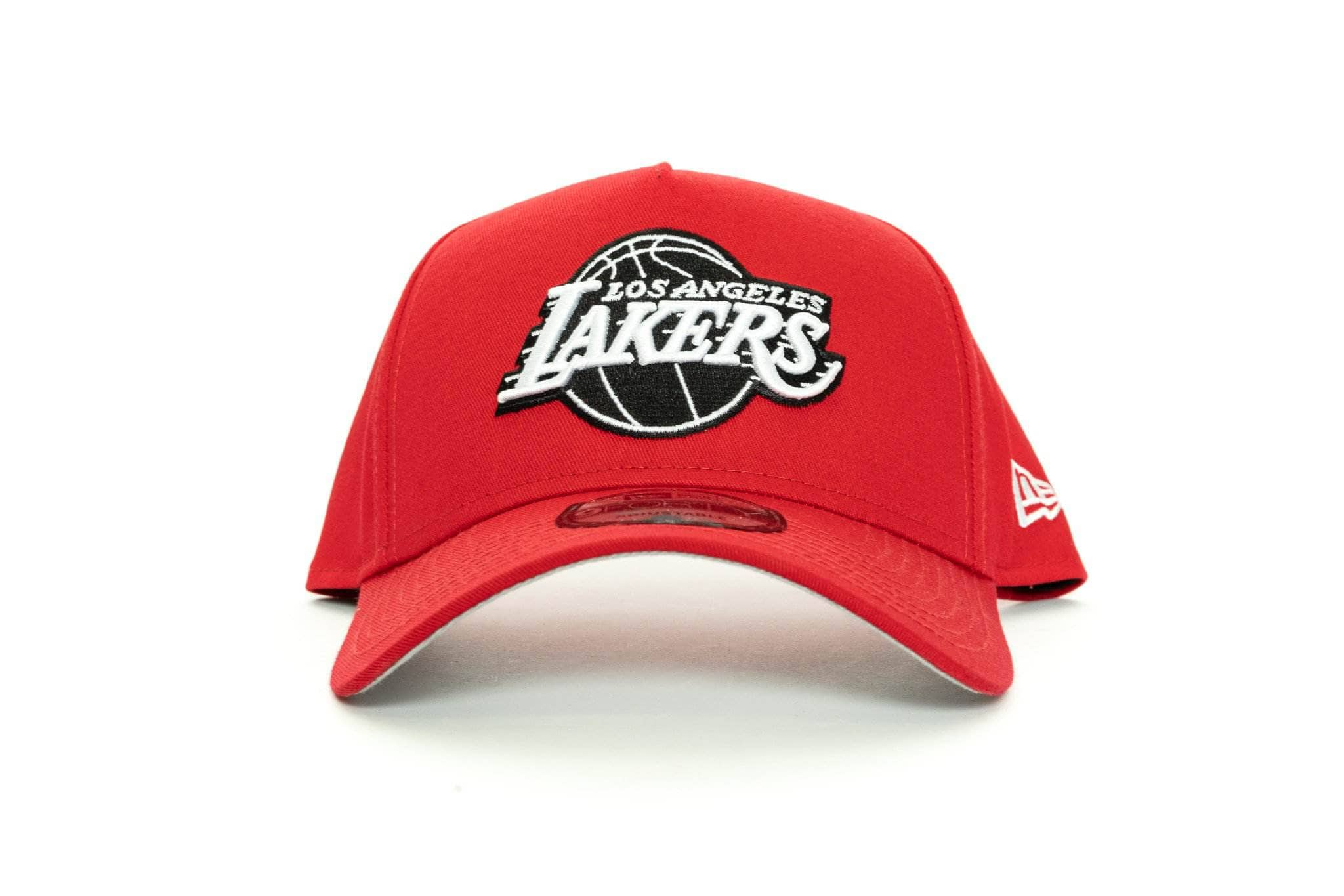 scarlet/black new era 940 aframe los angeles lakers new era cap