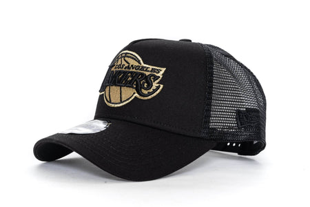 new era 940 aframe los angeles lakers trucker