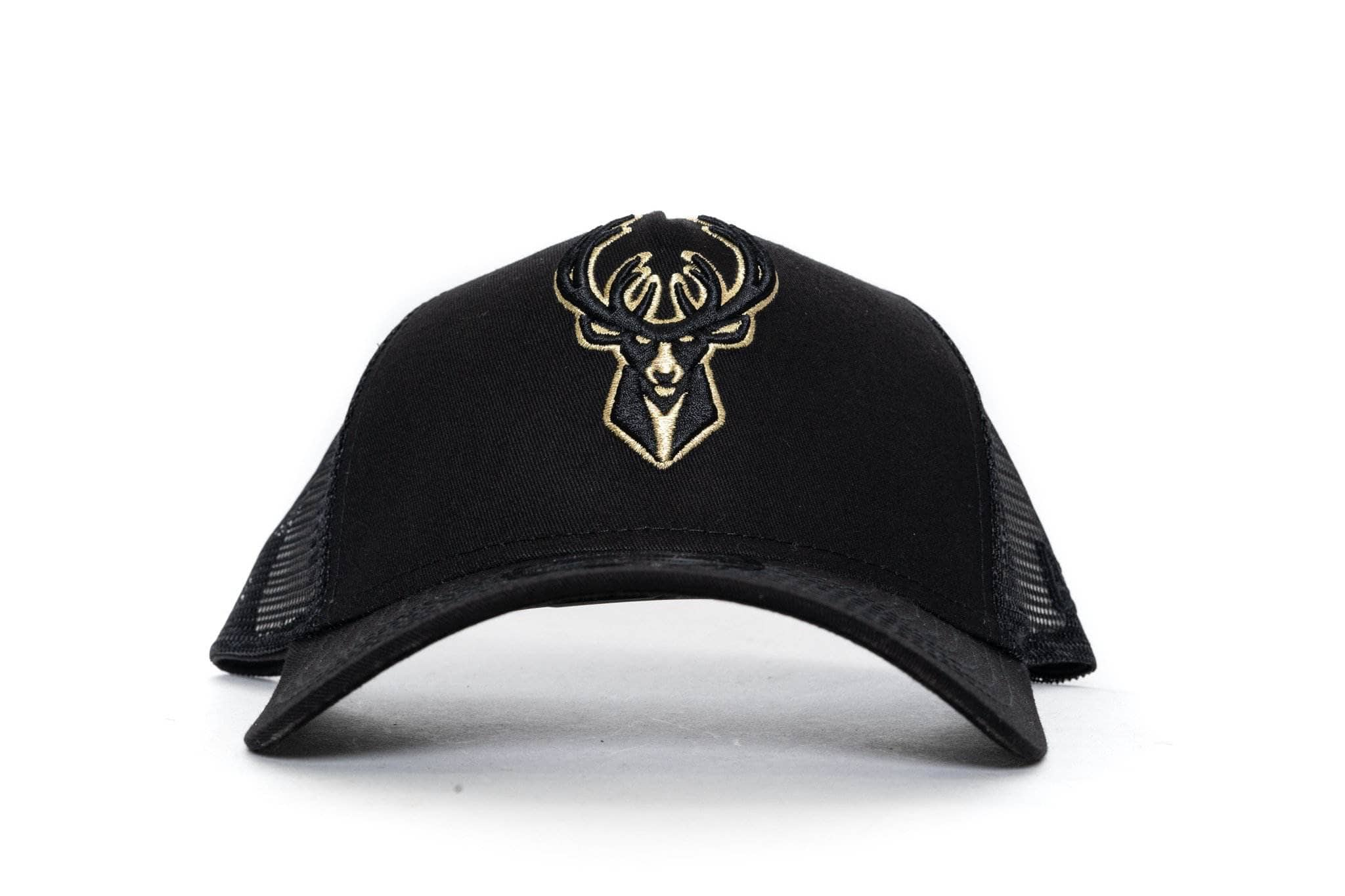 new era 940 aframe milwaukee bucks trucker