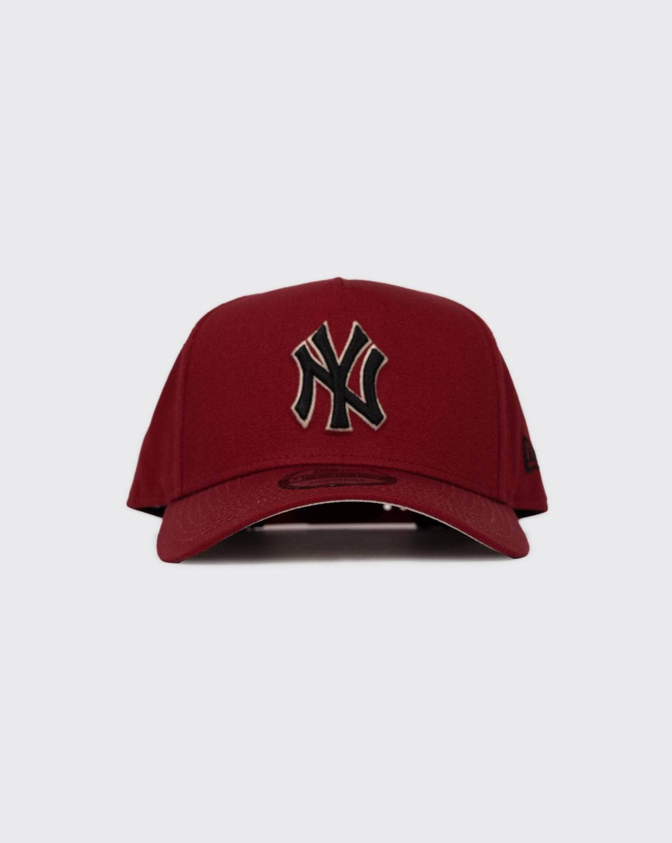 black/STN new era 940 aframe new york yankees new era cap