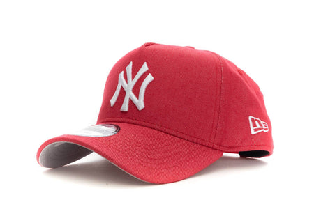 Denim/Red new era 940 aframe new york yankees new era cap