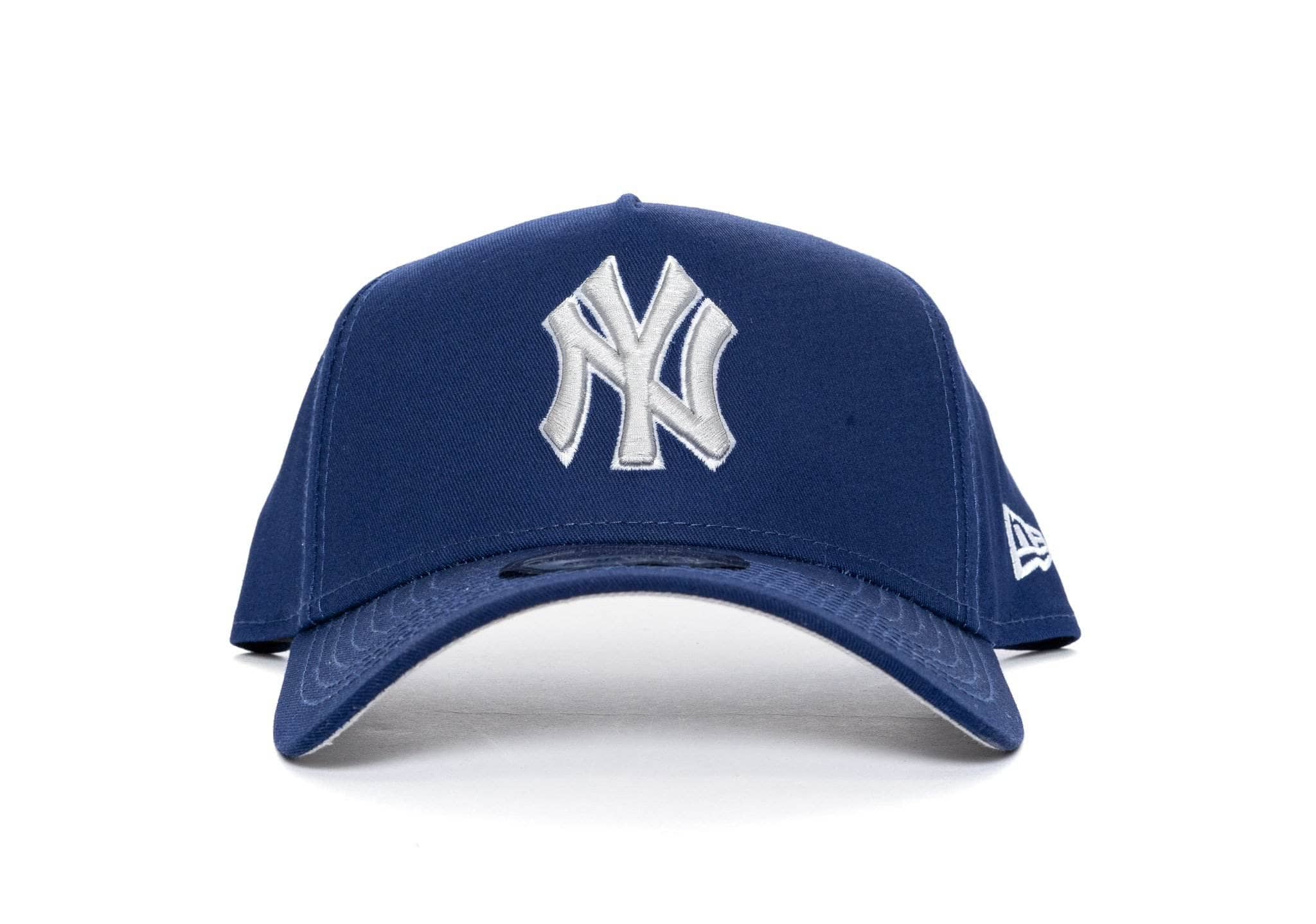 ROYAL BLUE/SILVER new era 940 aframe new york yankees new era cap