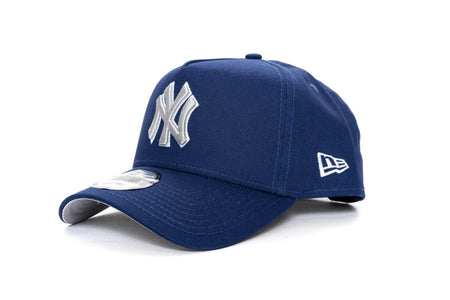 ROYAL BLUE/SILVER new era 940 aframe new york yankees new era cap