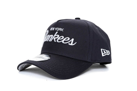 NAVY/WHITE new era 940 aframe new york yankees new era cap