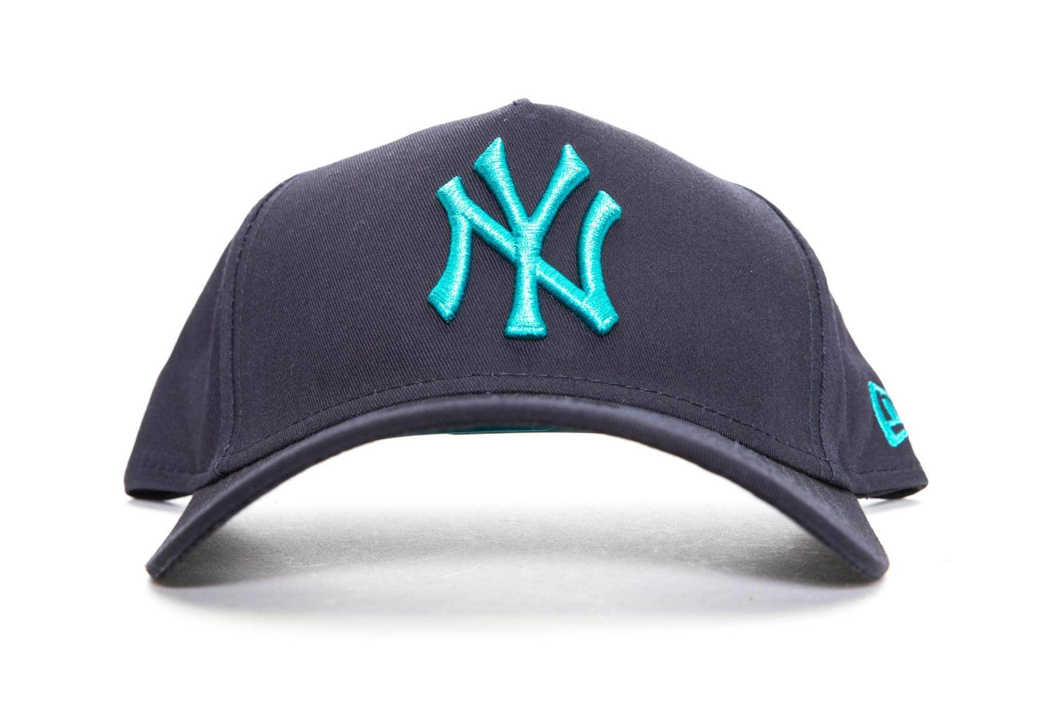 navy/teal new era 940 aframe new york yankees new era 192857432131 cap