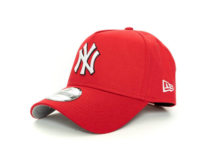 scarlet/black new era 940 aframe new york yankees new era cap