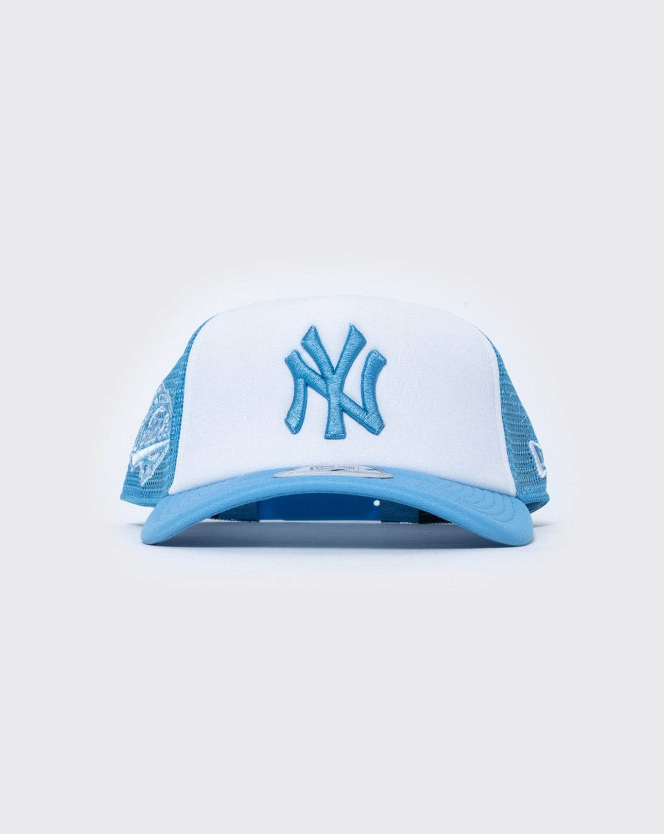 sky/white new era 940 aframe new york yankees new era cap