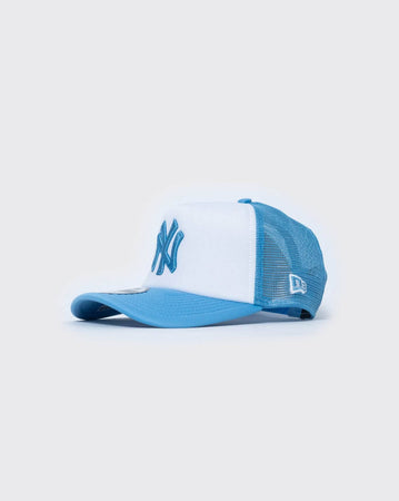 sky/white new era 940 aframe new york yankees new era cap