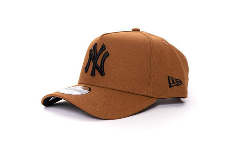 tan/black new era 940 aframe new york yankees new era cap