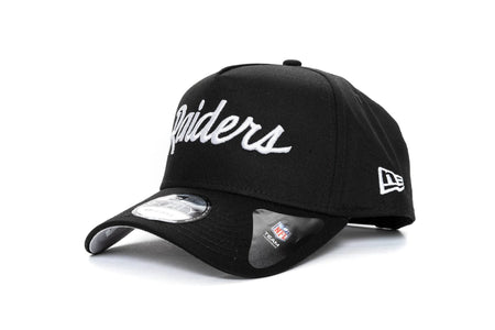 BLACK/WHITE new era 940 aframe oakland raiders new era cap